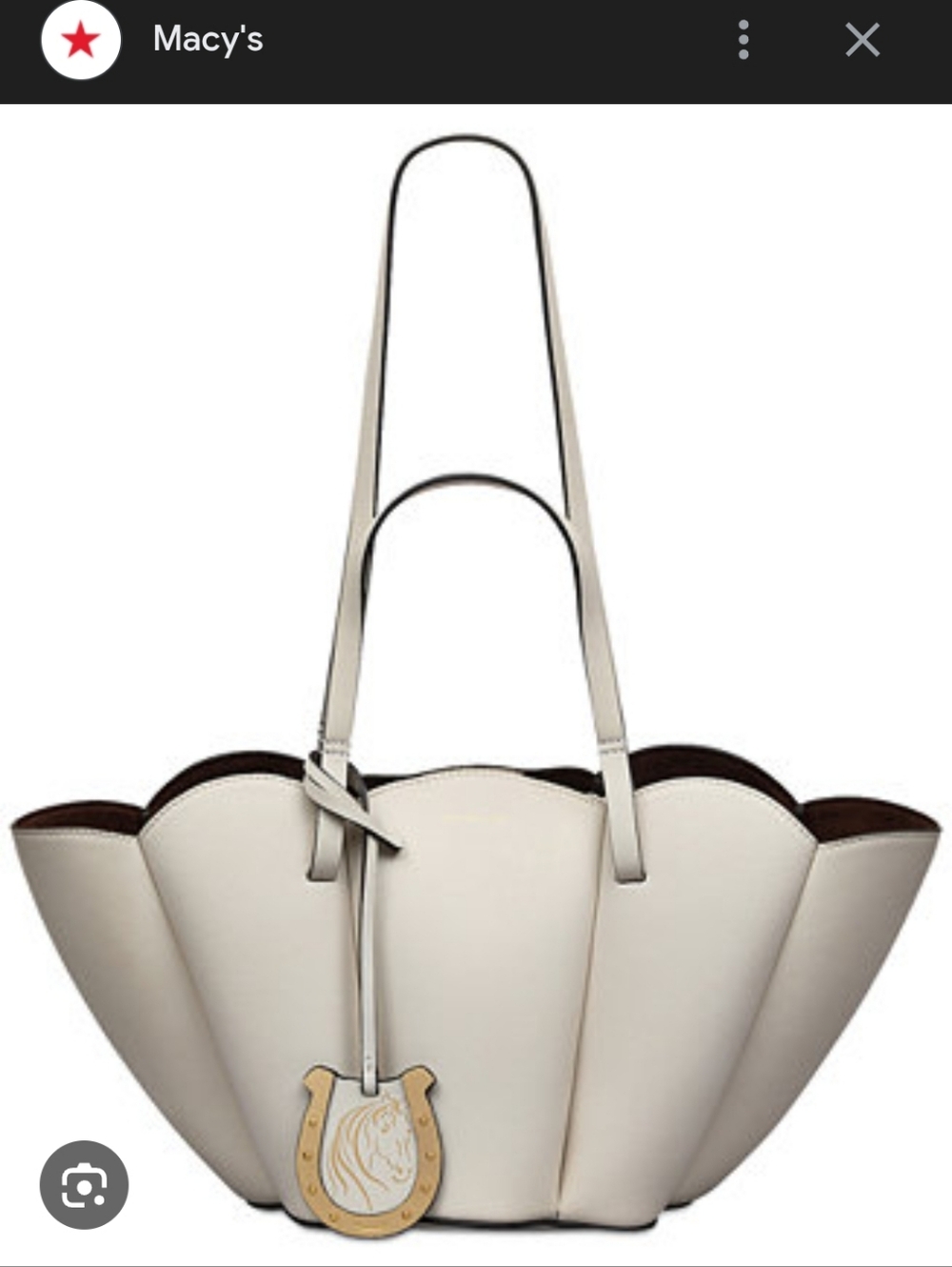 NWT RADLEY LONDON Kentucky Derby Small Leather Open Top Grab Bag